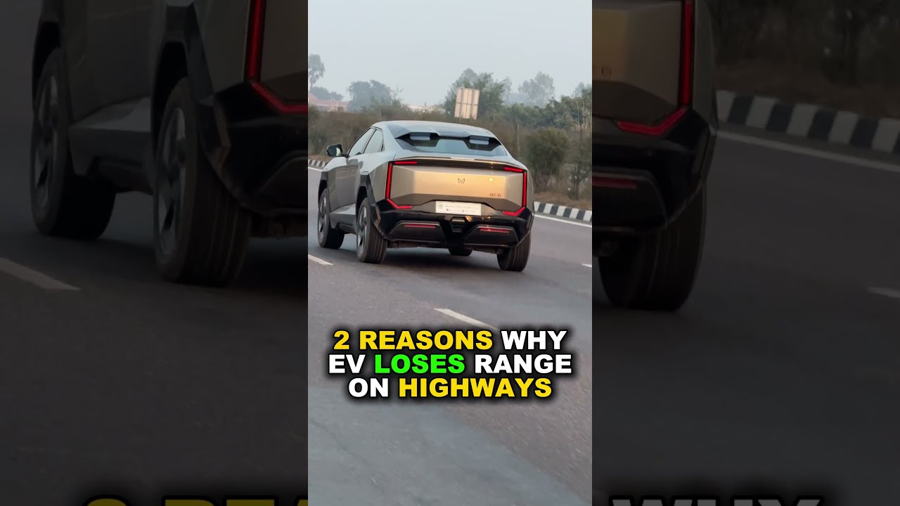 Why Does Your EV Lose So Much Range on Highways? 😳⚡ 2 Reasons!