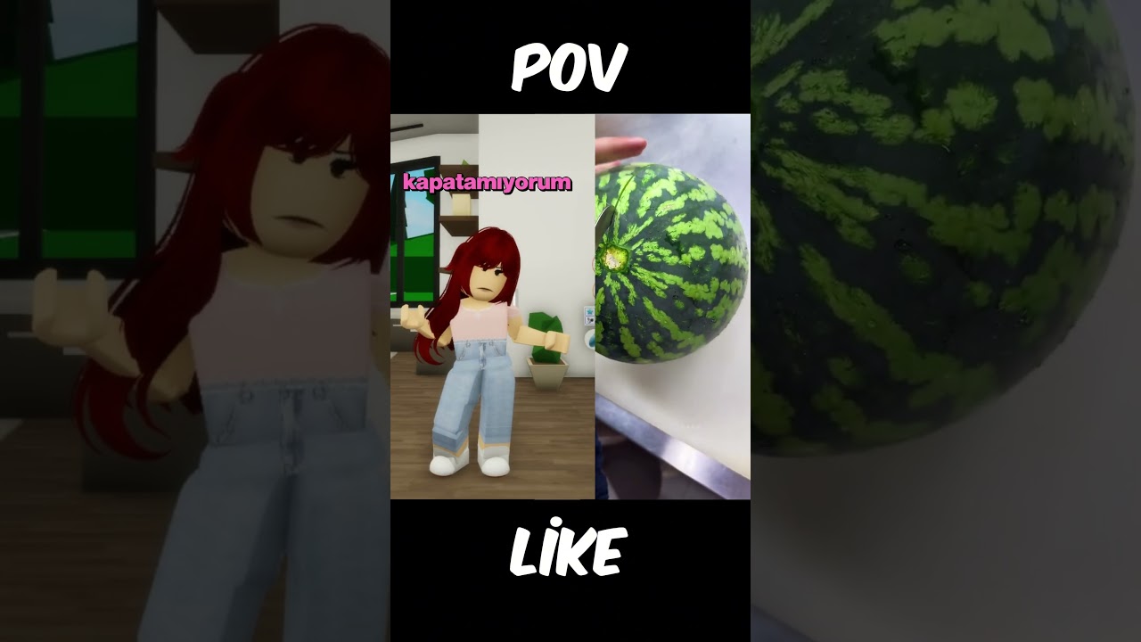ROBLOX'TAKİ EN ZOR KARAR! 😢 #POV