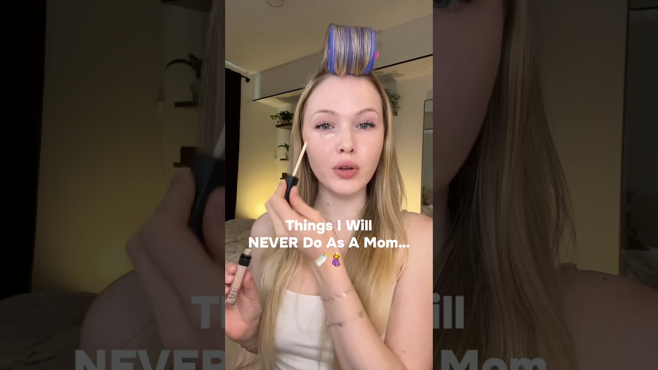 Things I Will NEVER Do As A Mom…🍼🤰#grwm #makeup #beauty #storytime #fyp #ootd #shorts