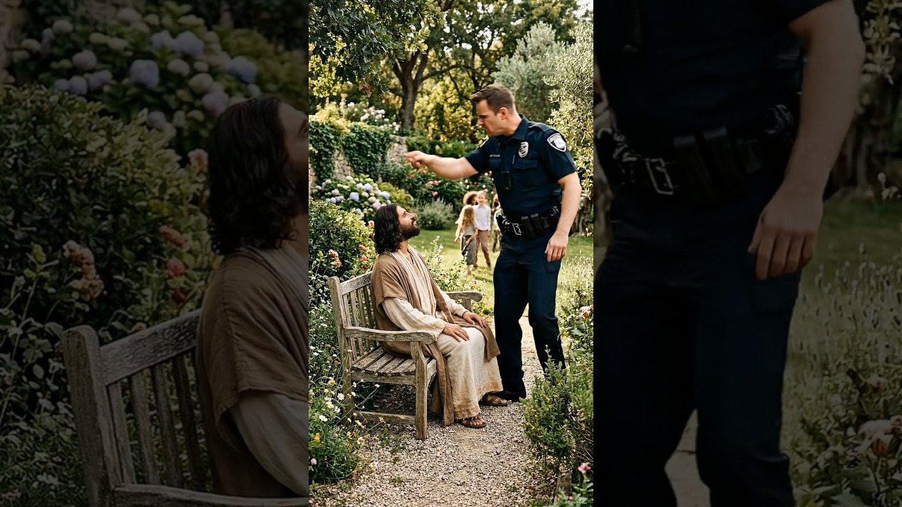 A Lady helps the Jesus from an officer #bible #shorts