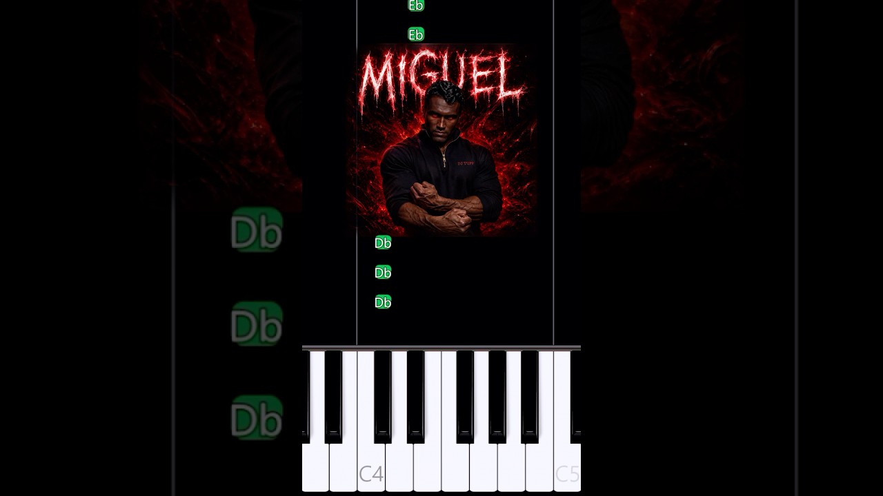 how to play "Miguel Phonk (Mega Miguel Funk)" on piano