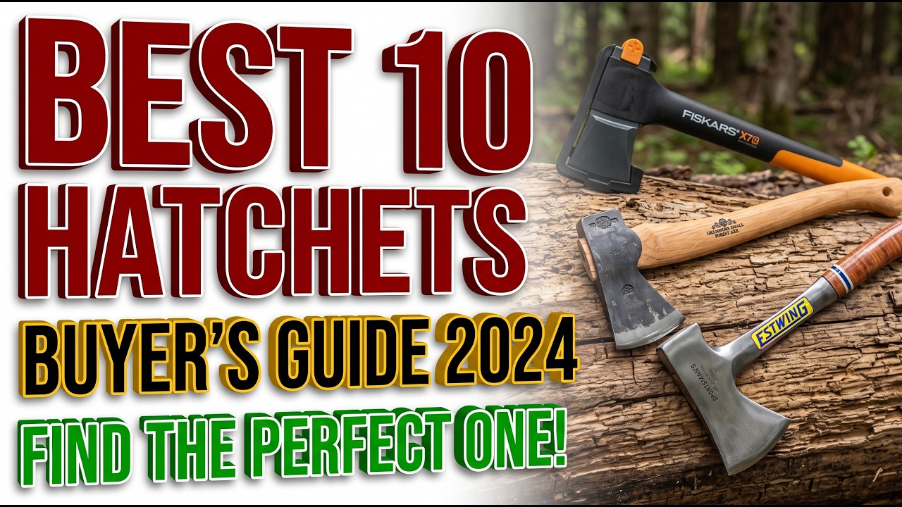 Best 10 Hatchets for Bushcraft, Camping, and Survival (2026 Review)
