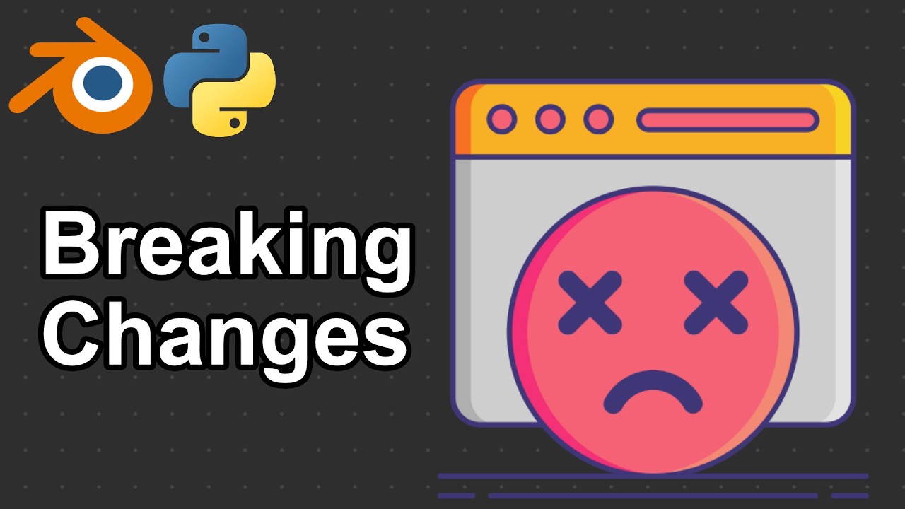 How to stay on top of Blender's Breaking Changes