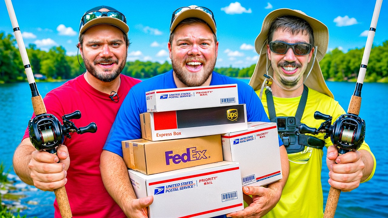 1V1V1 Fan Mail Fishing Challenge!!