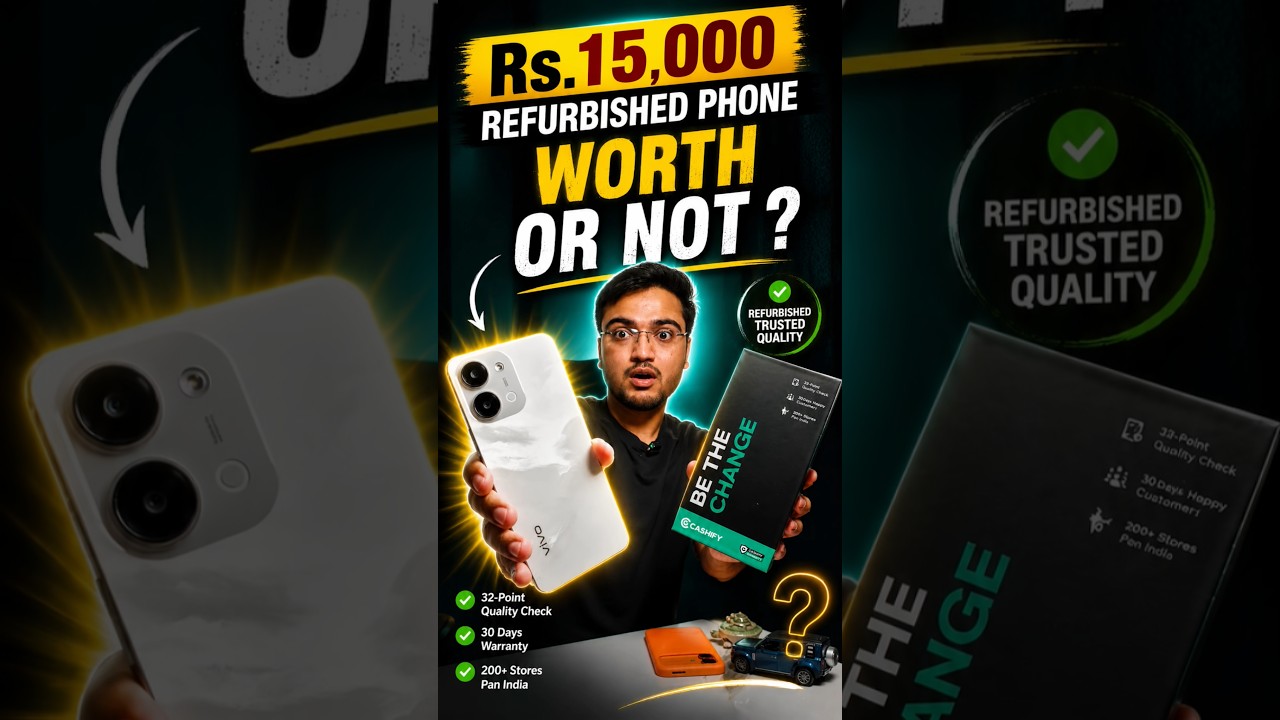 Refurbished Phone Unboxing from Cashify #cashify #refurbished #phones #vivo