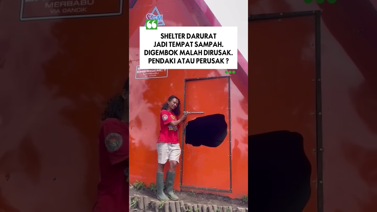 KALAU MENDAKI GUNUNG JANGAN MERUSAK FASILITAS #mountains