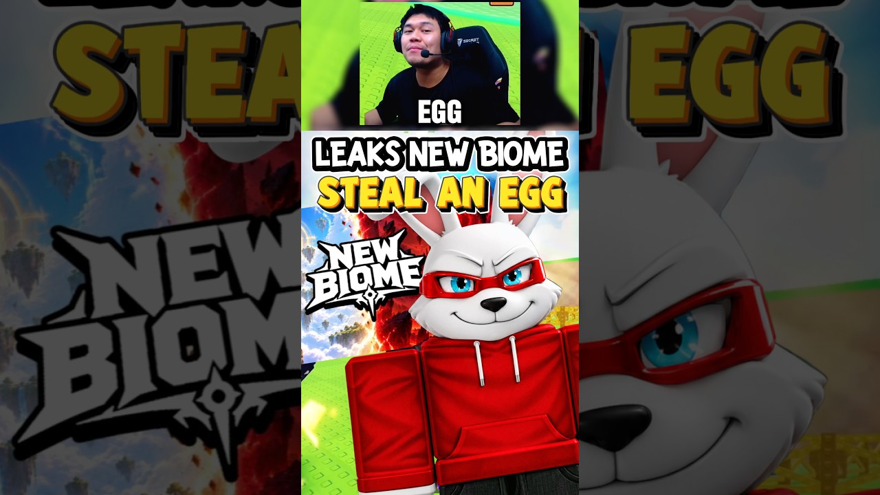 LEAKS NEW BIOME DARI OWNER BEN UNTUK NEW UPDATE STEAL AN EGG #stealanegg #shorts