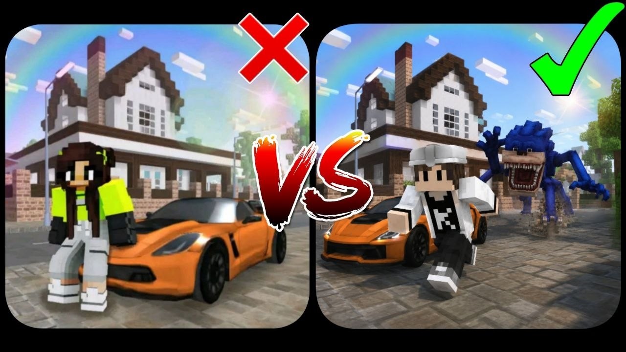 School Party Craft VS Craft & Survive: Village Life