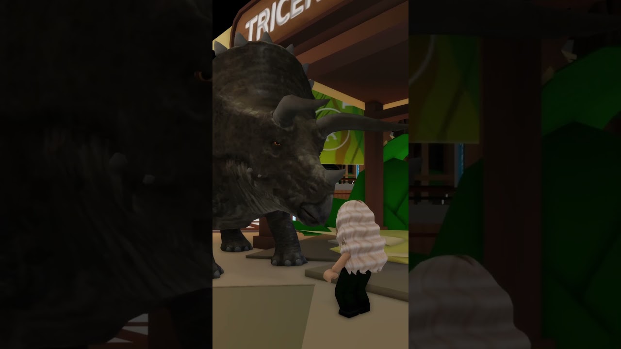 JURASSIC WORLD EM BROOKHAVEN  #roblox  #brookhave #brookhaven