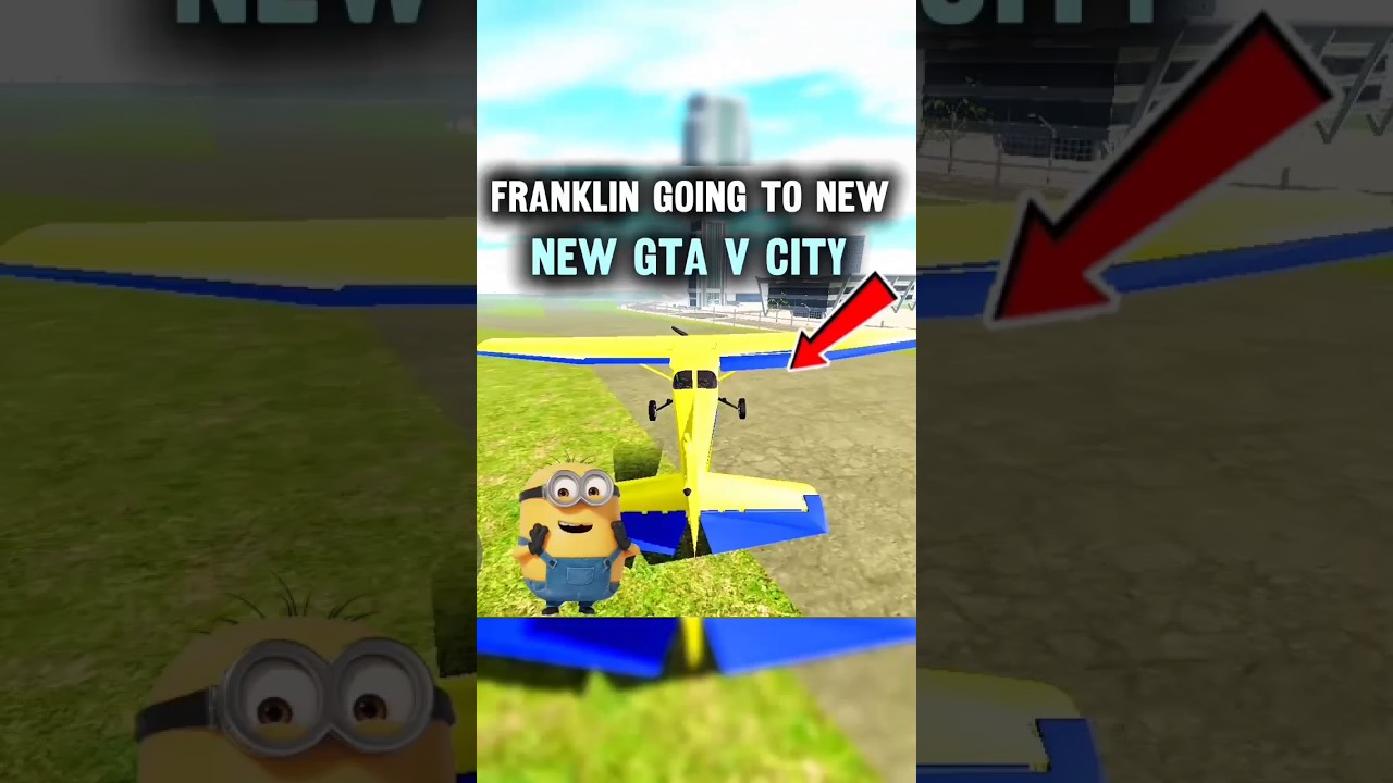Franklin Bhag Gaya Gta V Ki City Me 🤯 Indian Bikes Driving 3D #gta #shorts #viral