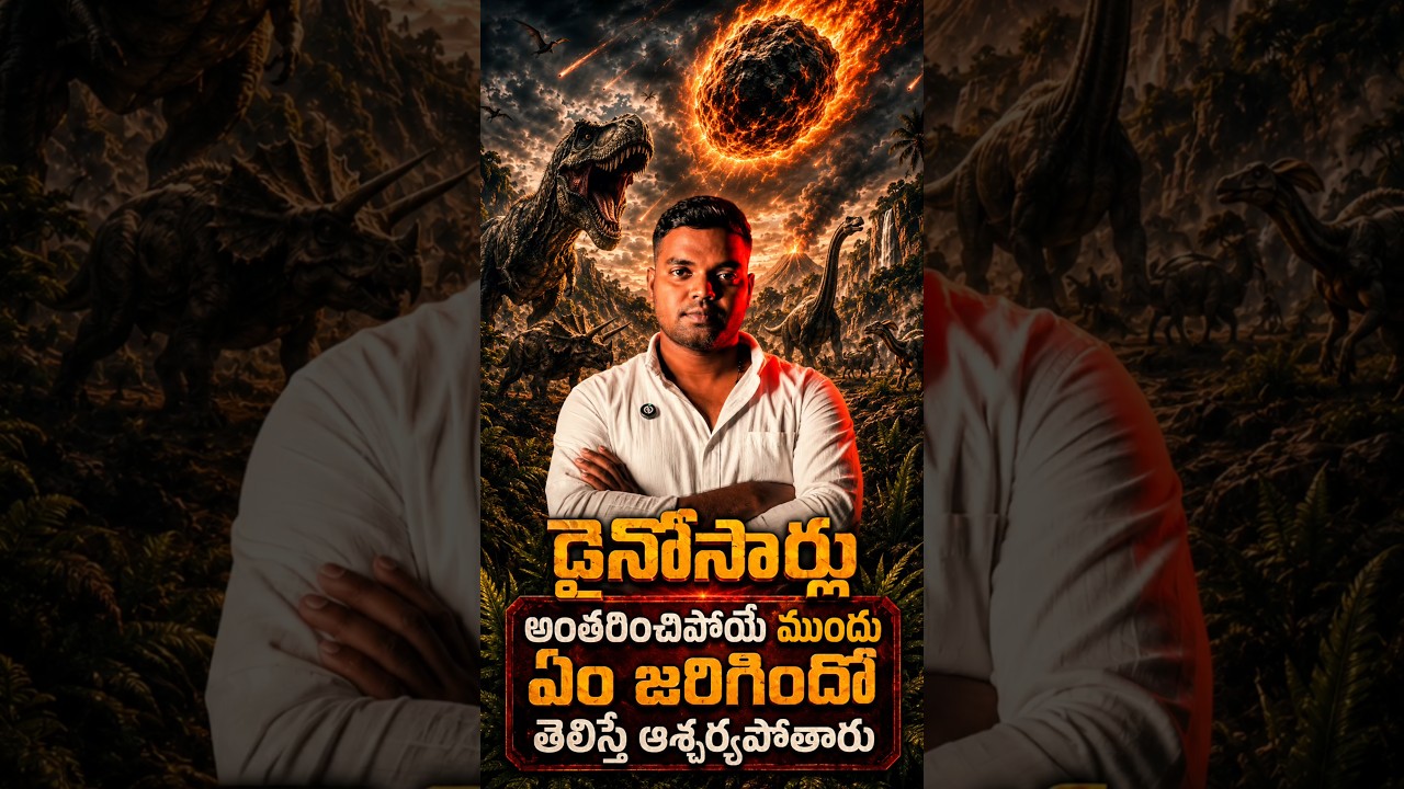 డైనోసార్లను చంపిన ఉల్క సృష్టించిన వింత శూన్యం! 🌋🤯 #shorts