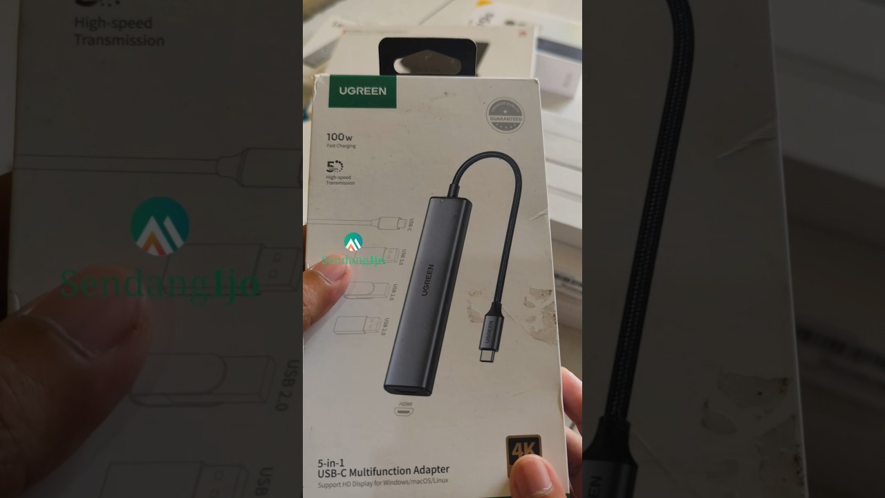 Ugreen 5 in 1 USB C Multifunction Adapter #shorts #viral #2026 #ugreen #usb #5in1 #hdmi #powerbank