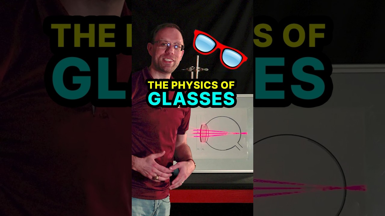 The #physics of #glasses! 👓 #lens #DrDawson #vision