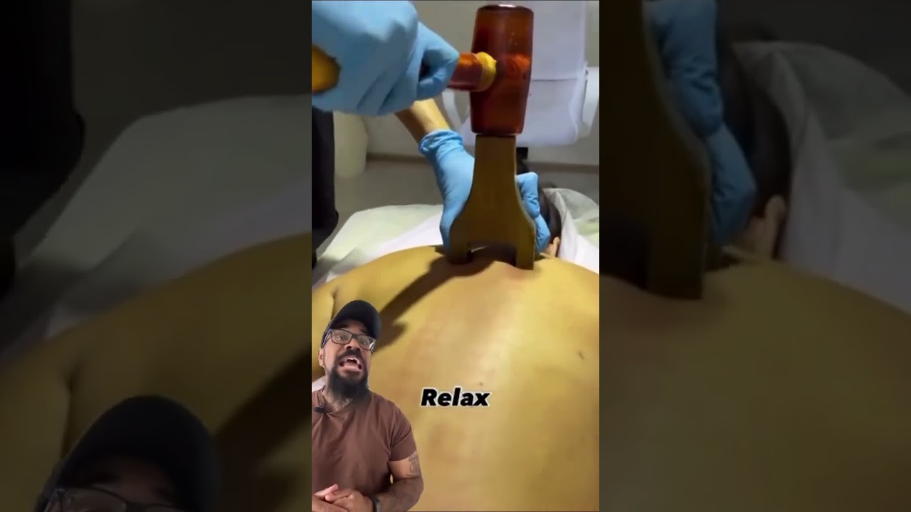 (Credit: massage_fariza_atyrau on IG)  #massage #relax #viral