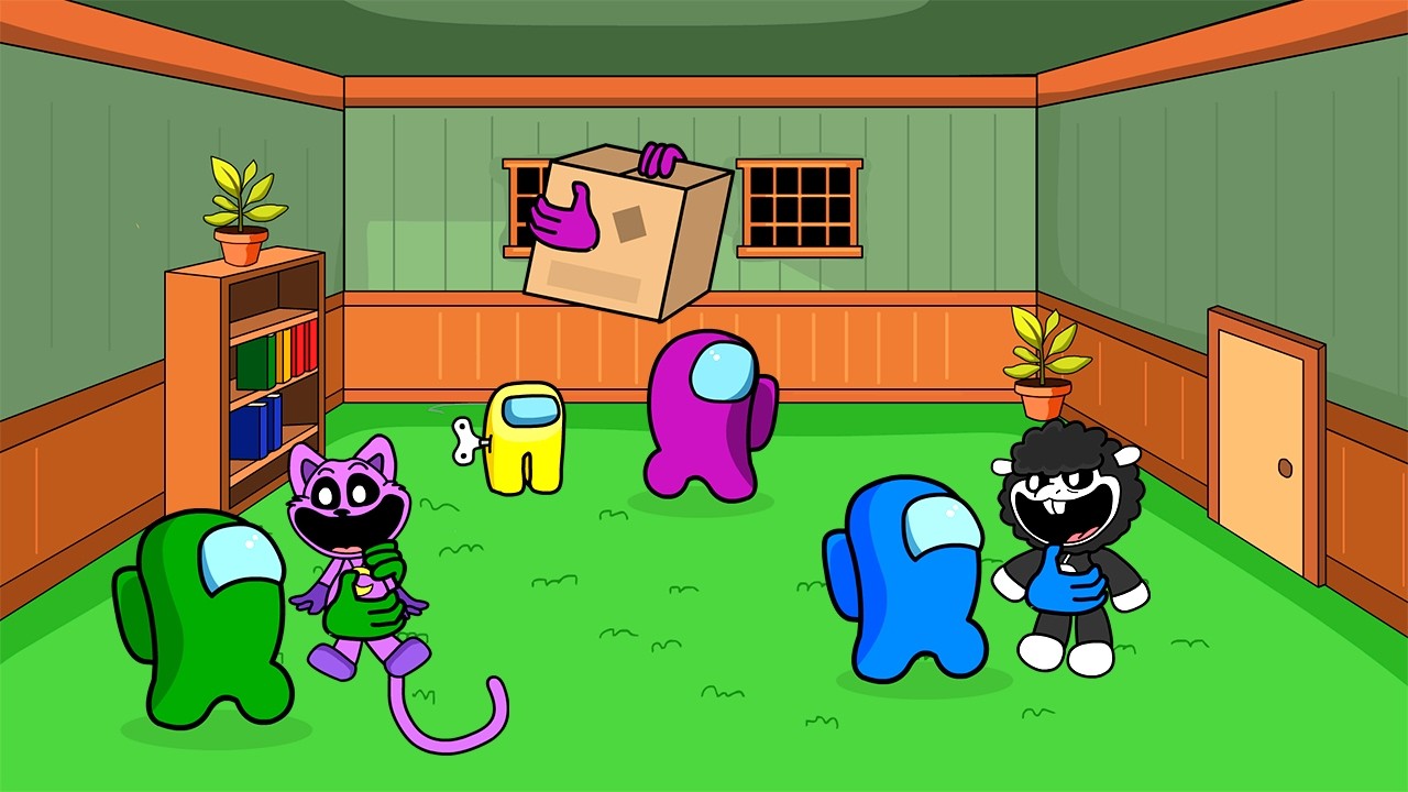 Among Us vs Smiling Critters: Baba Chops x CatNap x DogDay! 🎮 Toonz Animation