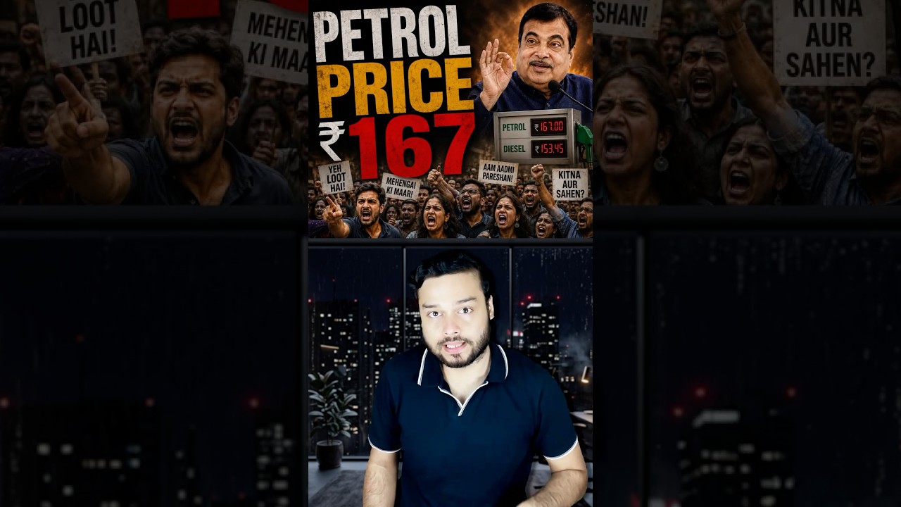Petrol Price ₹167! New Drama in Indian Petrol and Automobile World #shorts