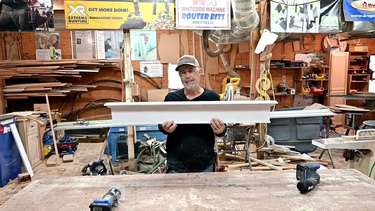 Trimming out a Closet Door
