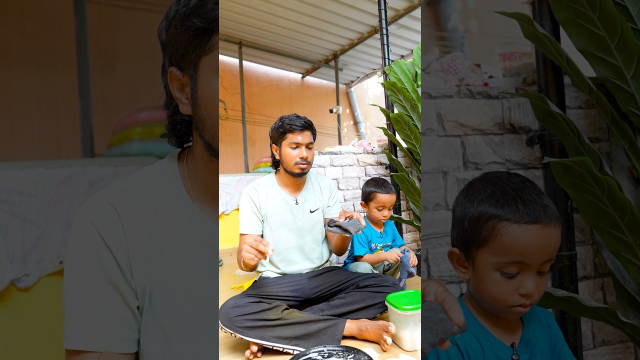 Idhu epadi Semmaya iruke!😍💯 #funny #babycomedy #experiment