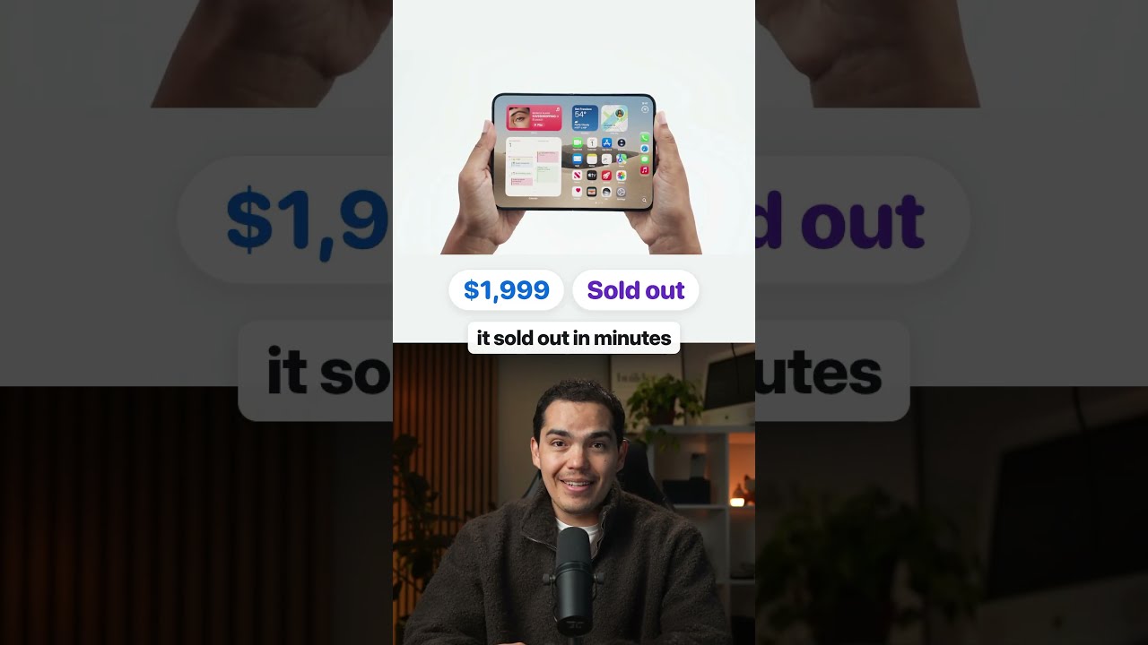 Will your app survive the iPhone Duo fold? #appdesign #coding