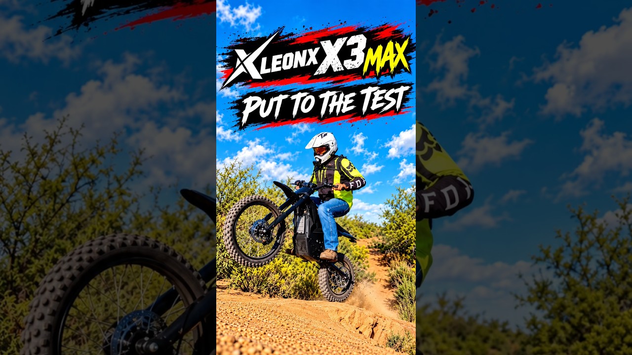 LEONX X3 Vector MAX Put To The Test | First ride! #shorts