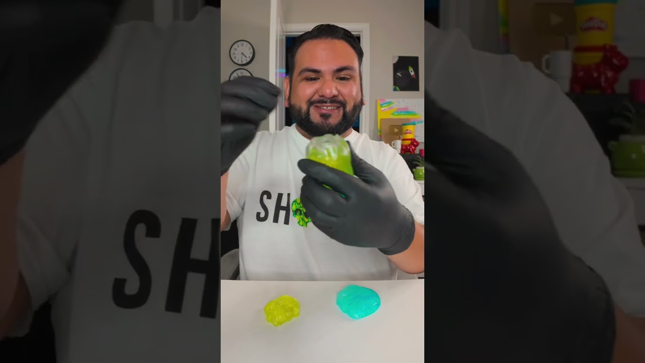 DIY Water Of The Day Squishy! (part 1) 💦 #squishy #squishies #diy #needoh #squish