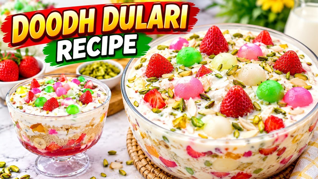 Doodh Dulari Recipe | Milk Recipe | Sweet Recipes Easy