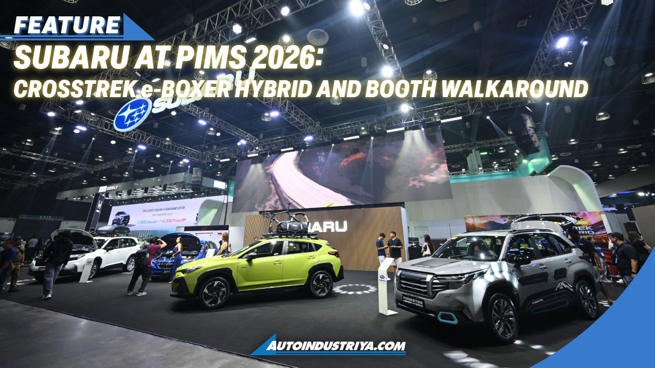 Subaru at PIMS 2026: Crosstrek e-Boxer Hybrid and Booth Walkaround