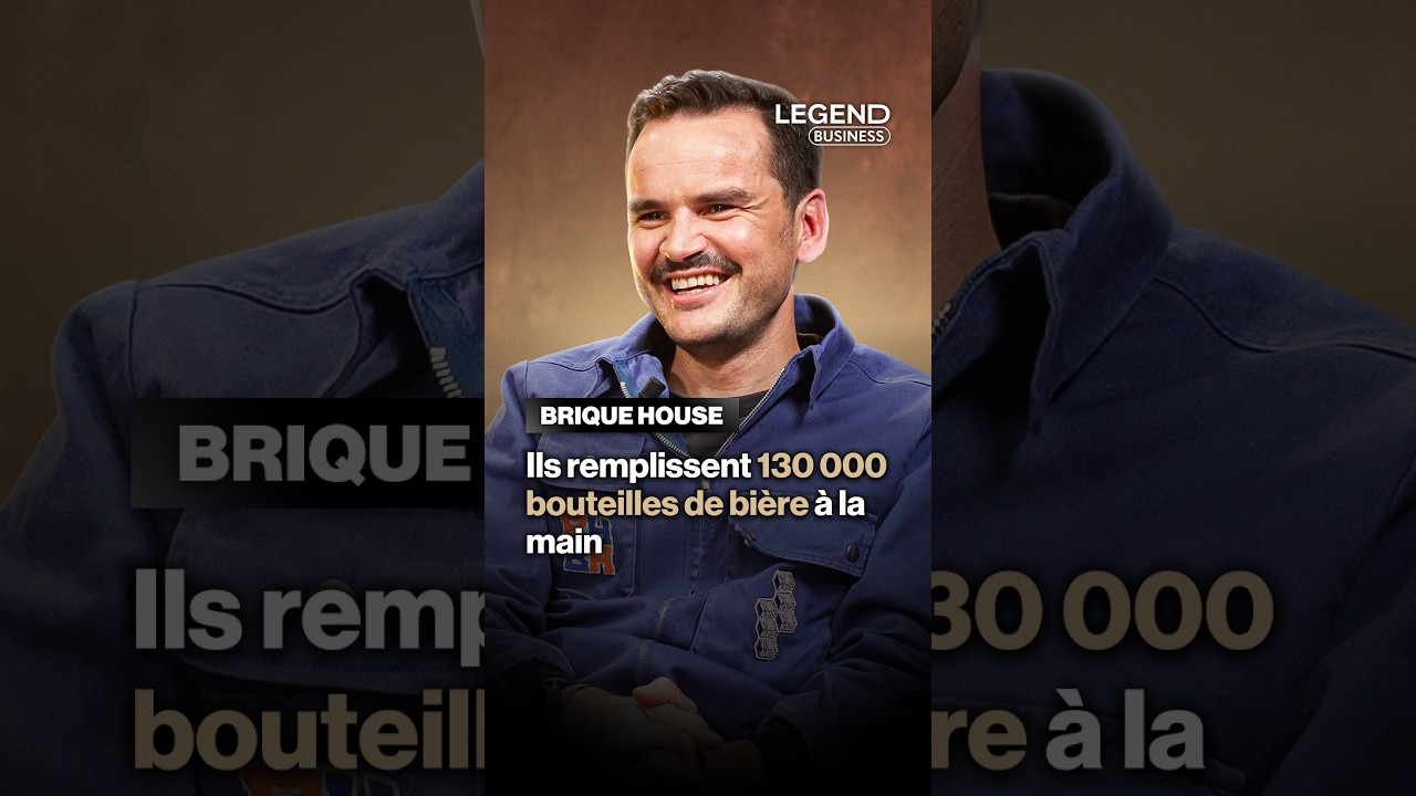 ILS REMPLISSENT 130 000 BOUTEILLES DE BIÈRE À LA MAIN