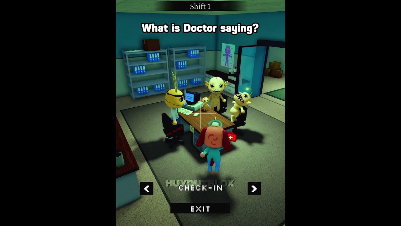 What is Doctor saying?😭 #huydutblox #roblox #animalhospital