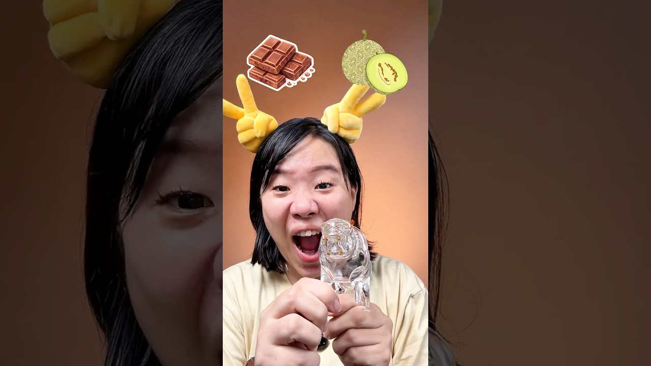 MINUM SUSU ENAK ‼️🍫🍈🥛 #videolucu #funny #asmr #mukbang #drink #hiburan #shorts #milk #viral
