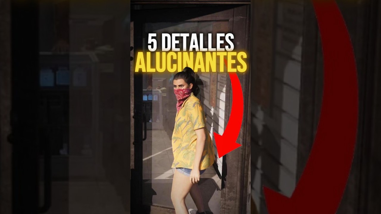 5 DETALLES ALUCINANTES de GTA 6 💥🔥 #gta6 #gta #detallesalucinantes #gaming #rockstargames #vandal