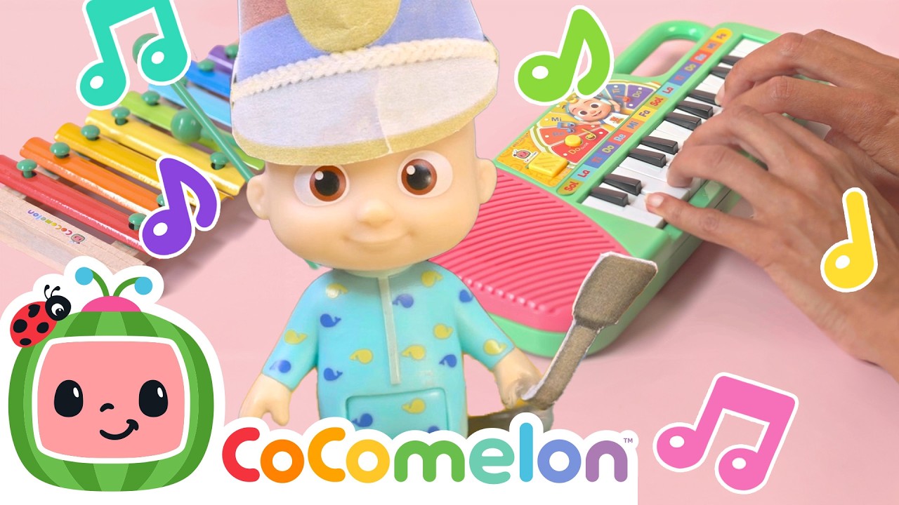 JJ's Musical Jam!🎶 | Keyboard & Xylophone Fun! | CoComelon Pretend Play