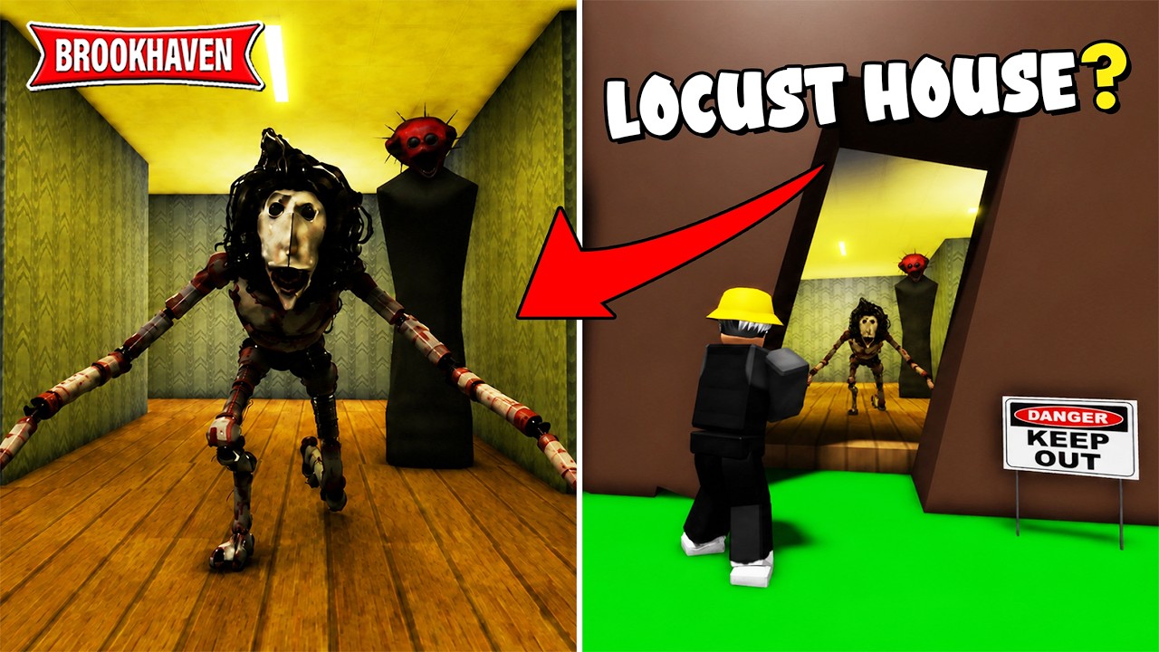 CARA MENEMUKAN RUMAH THE LOCUST & BOILED ONE Di Brookhaven - Roblox