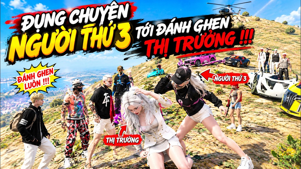 GTA 5 VN #50 ĐẠI CA GIANG HỒ TỚI ĐÁNH GHEN '' THỊ TRƯỞNG '' LÀ AI .... ????