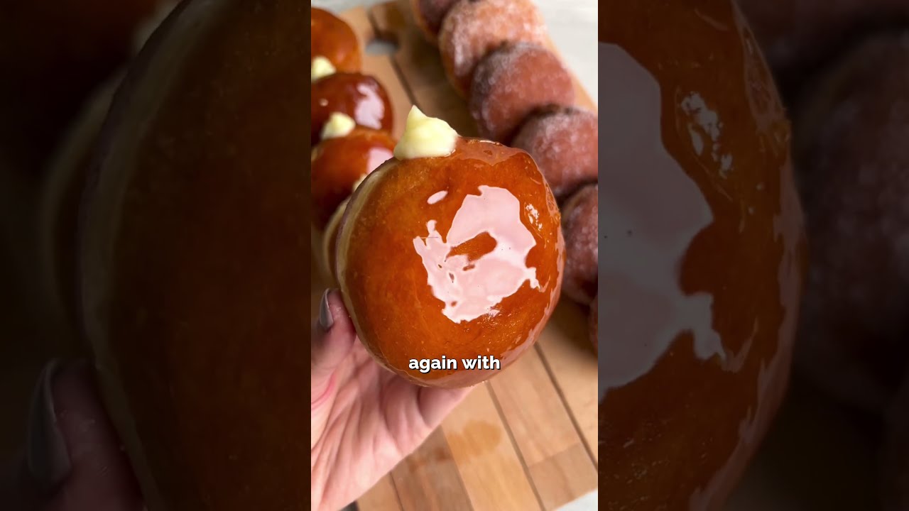 Easy Crème Brûlée Donuts 🍩 (no blowtorch needed!)
