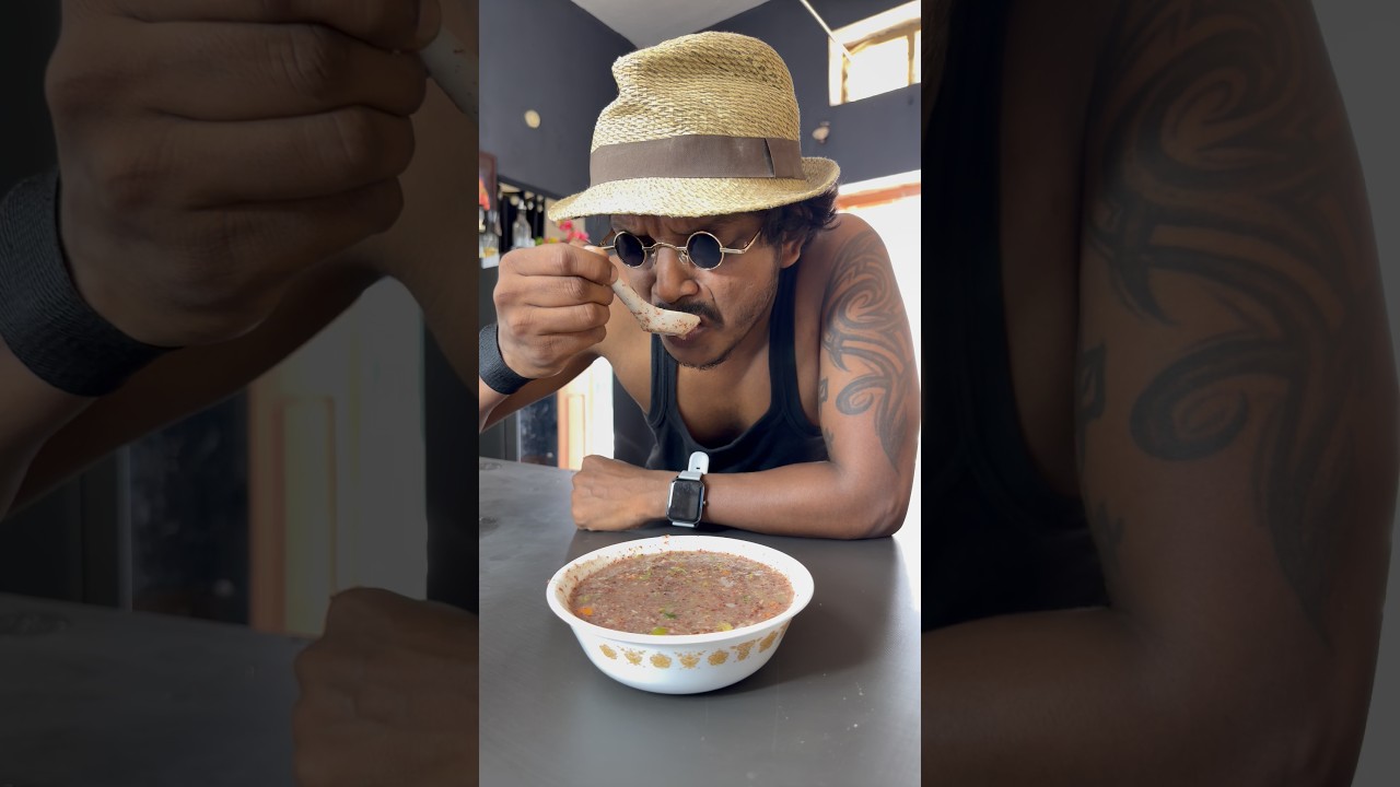 Healthy mix Veg Ragi Soup #vegsoup #ytshorts #telugucooking #fingermillets