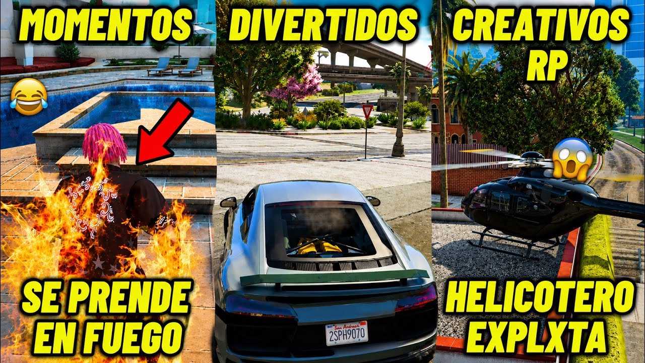 Momentos Divertidos De Creativos RP 😂😱 Filipino Se Prende en Fuego