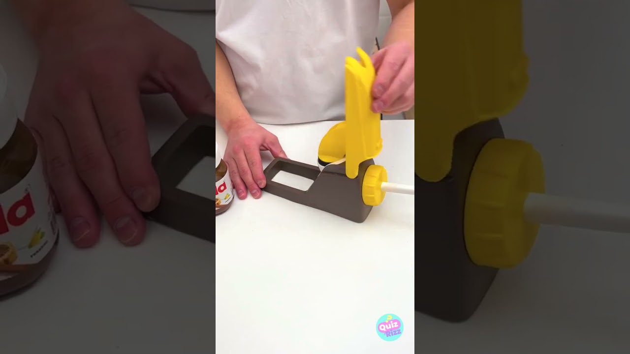 Just Put Some Chocolate Inside 🍌 #gadget #kitchen #cooking #fun #amazon