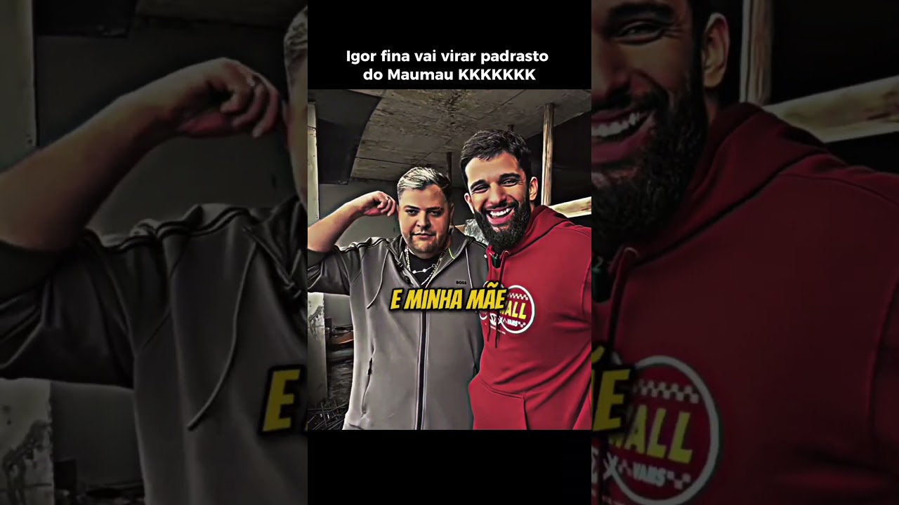 IGORFINA VAI VIRAR PADRASTO DO MAUMAU 🤣 #renatocariani #maromba