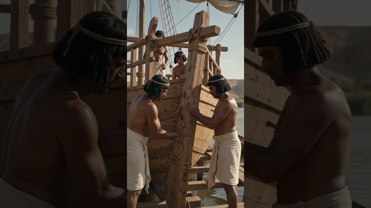How Ancient Egyptians Built the 4,500-Year-Old Khufu Ship | Ancient Engineering #egyptology