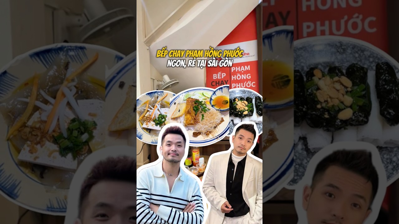 Thử quán chay Phạm Hồng Phước #anngonnoithang #foodreview #food