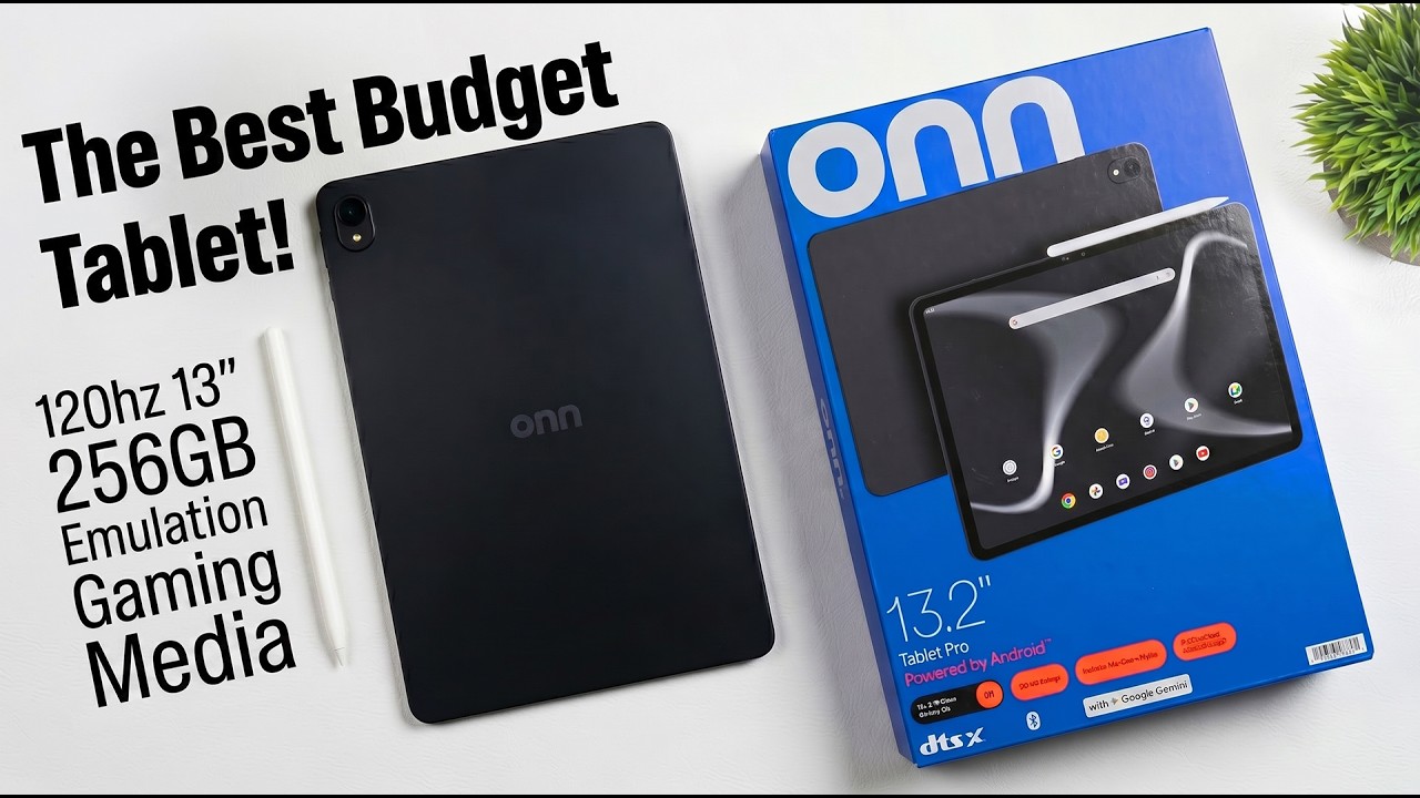 Walmart Made a 13-inch Gaming & Emulation Tablet! Onn Pro Review