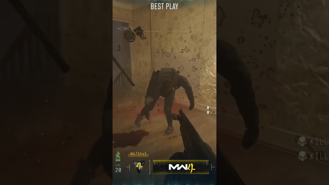 The MW4 shotgun is BROKEN #callofduty #mw4
