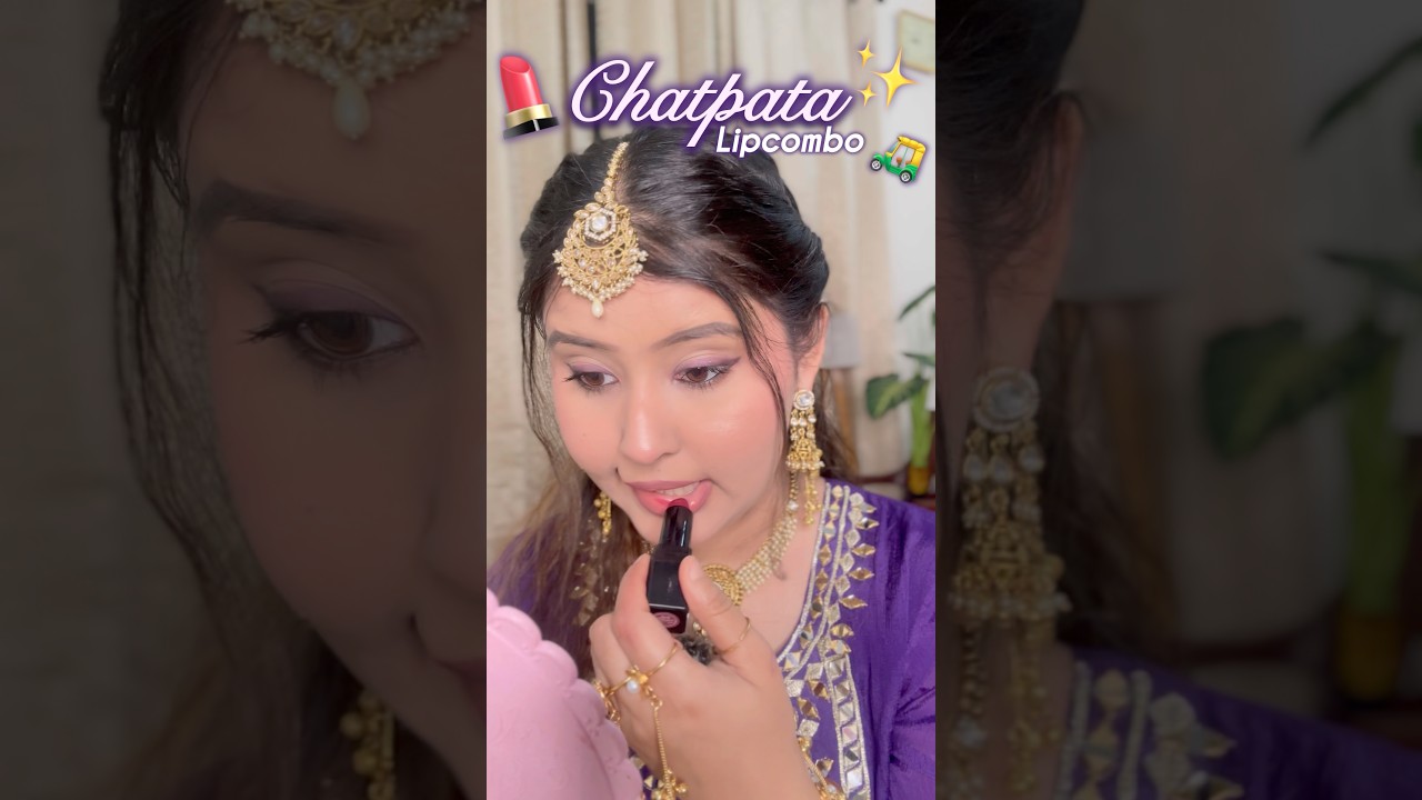 I regret BUYING THIS 🥲🤡 #viral #funny #lipstick #lipcombo #kirantutorialz