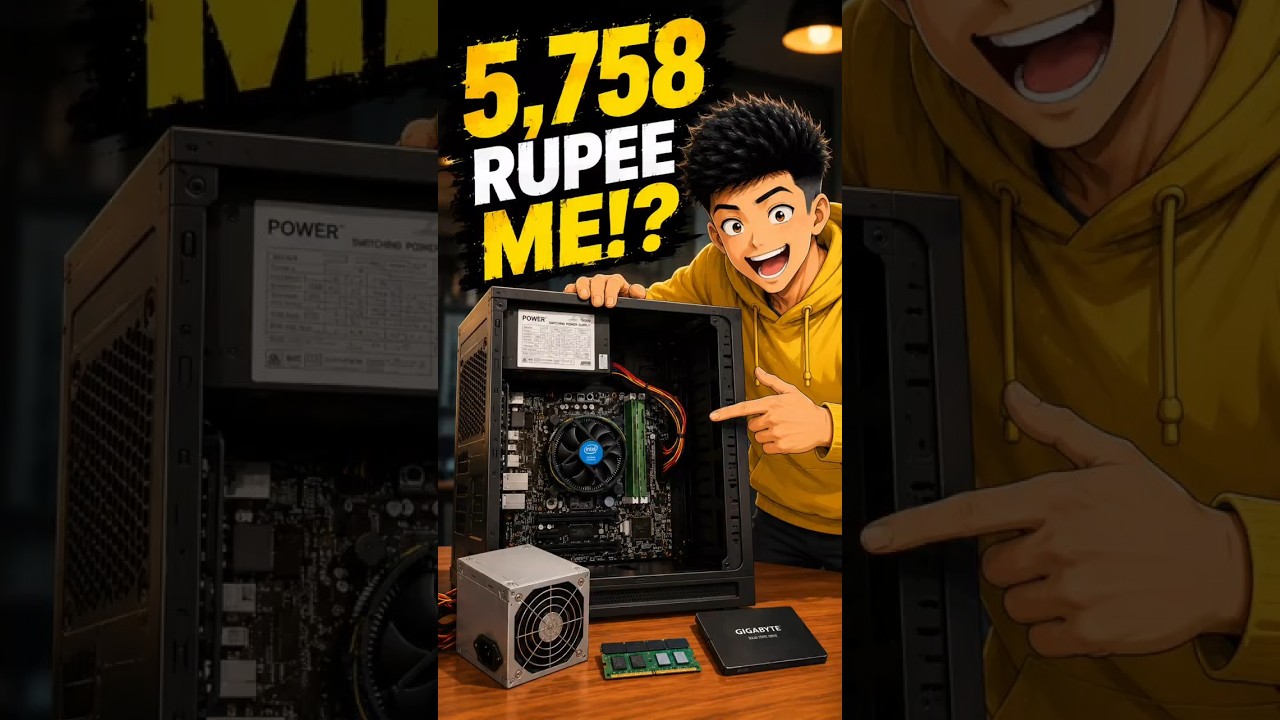 I Built the Cheapest PC You Can Buy Online 🔥!?
