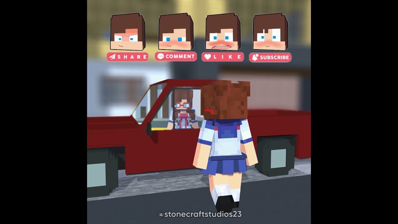 Jj Reaction Reveal Mirror Dancing😂🪞🥰-Minecraft Short Animation #trending #shorts