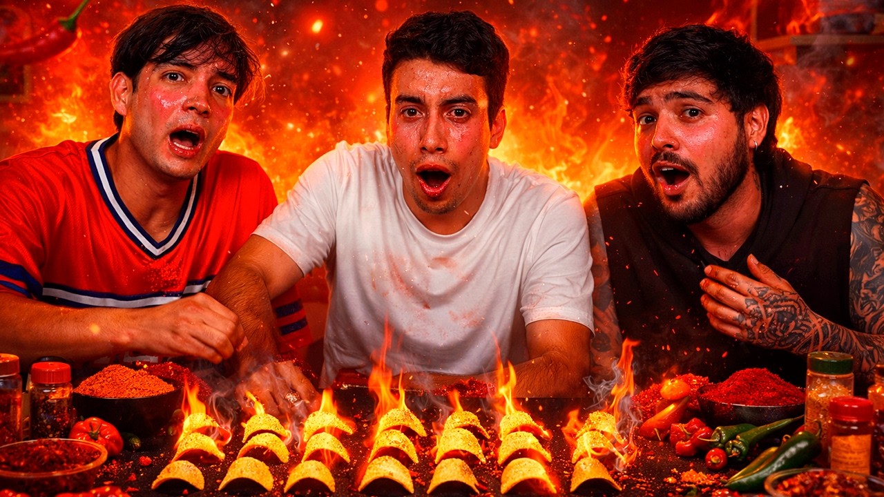 RETO DE LA PAPITA CON YOLO Y NANDO!🌶️