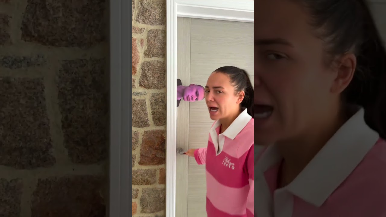 ERLING HAALAND SCARED HER!! #shorts