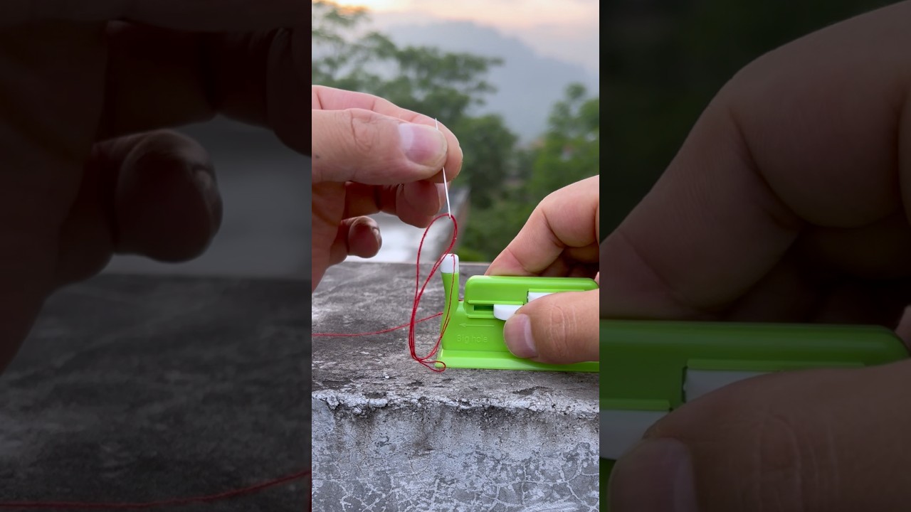 Automatic Needle Threader, Simple Easy Use Needle Threader