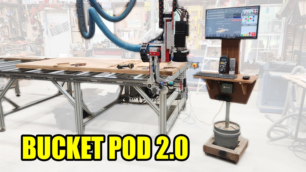 Computer Cart - Bucket Pod 2.0